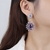 Picture of Irresistible White Cubic Zirconia Dangle Earrings As a Gift