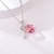 Picture of Best Swarovski Element Pink Pendant Necklace