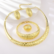 Picture of Recommended Platinum Plated Zinc Alloy 4 Piece Jewelry Set with Member Discount