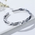 Picture of Small 999 Sterling Silver Fashion Bangle with Speedy Delivery