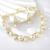 Picture of Delicate Artificial Pearl White 2 Piece Jewelry Set