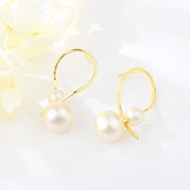 Picture of Zinc Alloy Gold Plated Dangle Earrings at Factory Price