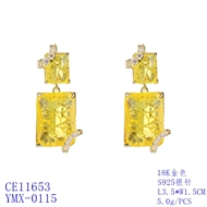 Picture of Luxury Gold Plated Dangle Earrings Online Only