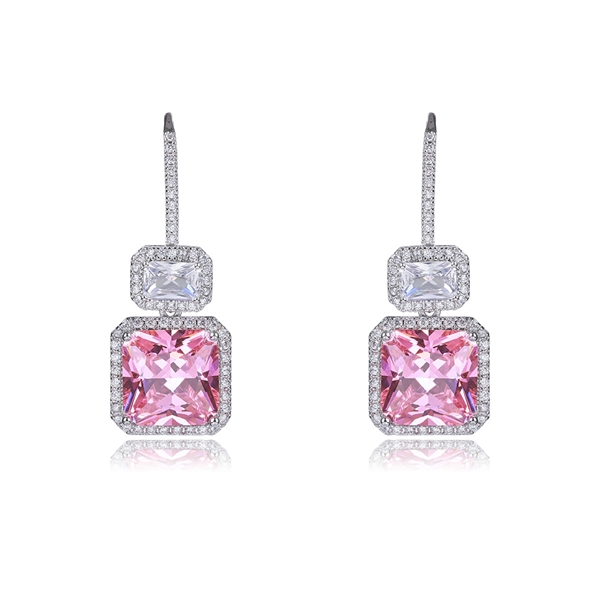 Picture of Luxury Cubic Zirconia Dangle Earrings Online Only