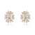 Picture of Shop Gold Plated Medium Stud Earrings with Wow Elements