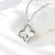 Picture of Small Swarovski Element Pendant Necklace with Beautiful Craftmanship