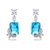 Picture of Copper or Brass Platinum Plated Dangle Earrings at Great Low Price