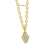 Picture of Bulk Gold Plated White Pendant Necklace Exclusive Online