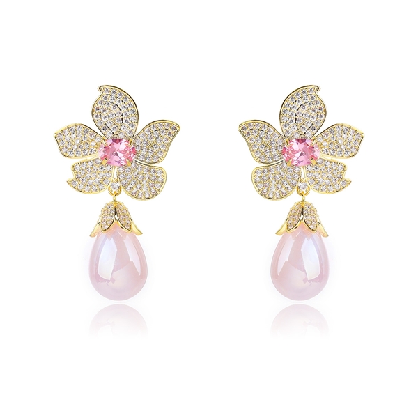 Picture of Luxury Big Dangle Earrings with Fast Delivery