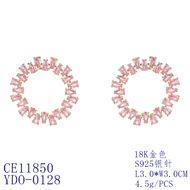 Picture of Reasonably Priced Gold Plated Luxury Big Stud Earrings from Reliable Manufacturer