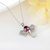 Picture of Top Swarovski Element Platinum Plated Pendant Necklace