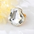 Picture of Popular Swarovski Element White Adjustable Ring