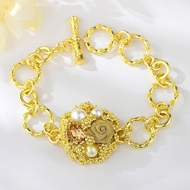 Picture of Dubai Artificial Crystal Fashion Bracelet Online Only