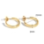 Picture of Wholesale Gold Plated Small Stud Earrings with No-Risk Return