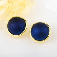 Picture of Irresistible Gold Plated Medium Stud Earrings As a Gift