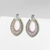 Picture of Bling Big Cubic Zirconia Dangle Earrings