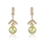 Picture of Fashion Cubic Zirconia Copper or Brass Dangle Earrings