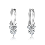 Picture of 999 Sterling Silver Small Dangle Earrings with Unbeatable Quality