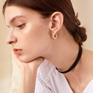 Picture of Irresistible White Copper or Brass Huggie Earrings at Super Low Price