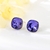 Picture of 10 mm swarovski element crystal satellite diamond earrings