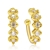 Picture of Delicate Cubic Zirconia Clip On Earrings with Fast Delivery