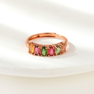 Picture of Delicate Rose Gold Plated Adjustable Ring with Fast Delivery