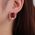 Picture of Good Cubic Zirconia Big Big Stud Earrings