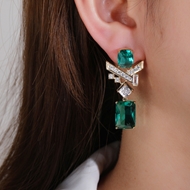 Picture of Delicate Geometric Dangle Earrings at Unbeatable Price