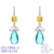 Picture of Most Popular Cubic Zirconia Big Dangle Earrings