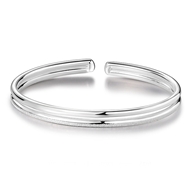 Picture of Best Irregular Platinum Plated Fashion Bracelet