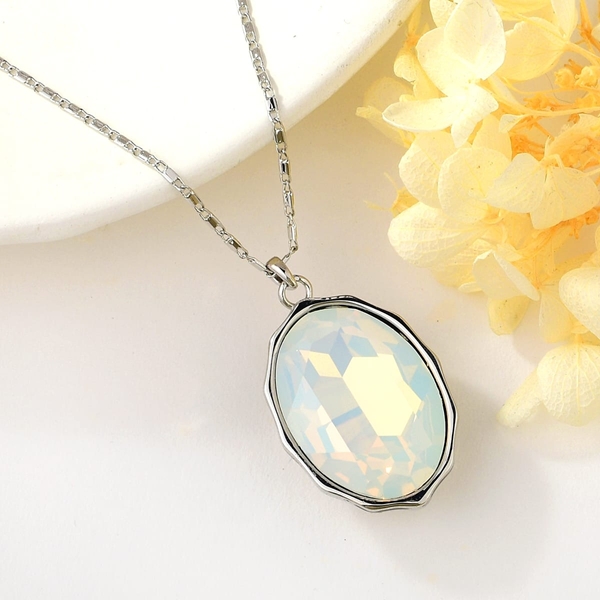 Picture of Delicate Geometric Copper or Brass Pendant Necklace