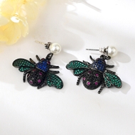 Picture of Purchase Platinum Plated Insect 2 Piece Jewelry Set Exclusive Online