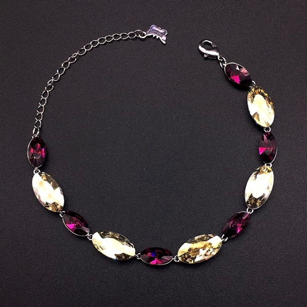 Picture of Popular Swarovski Element Red Fashion Bracelet