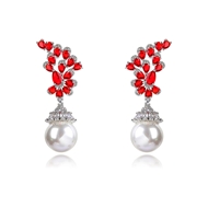 Picture of Impressive Red Delicate Dangle Earrings with Low MOQ