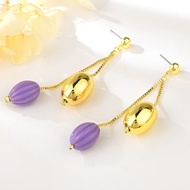 Picture of Classic Gold Plated Dangle Earrings Online Only