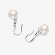 Picture of Most Popular Artificial Pearl Cute Dangle Earrings