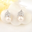 Show details for Fashion Platinum Plated Dangle Earrings in Flattering Style
