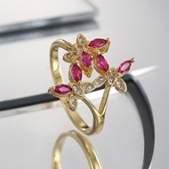 Picture of Low Cost Gold Plated Delicate Fashion Ring with Low Cost