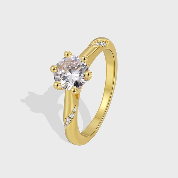 Picture of Purchase Gold Plated Delicate Fashion Ring at Super Low Price