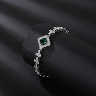 Picture of Famous Geometric Green Fashion Bracelet