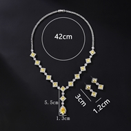 Picture of Amazing Geometric Luxury 2 Piece Jewelry Set