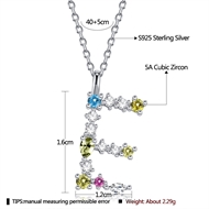 Picture of Origninal Monogram Cubic Zirconia Pendant Necklace